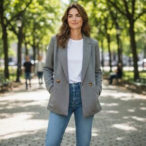 Daniel Rainn Textured Blazer | Medium